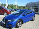 Honda Civic 1.6 i-DTEC Elegance 5trg NAVI 8-fach Berei - blaue Honda Civic