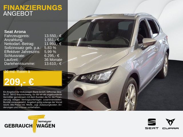 Seat Arona FR 1.0 TGI NEUES MOD! LED CLIMATRONIC WINT