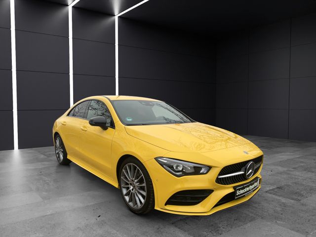 Mercedes-Benz CLA 200 AMG-Line~Assistenzsysteme~Sonnengelb