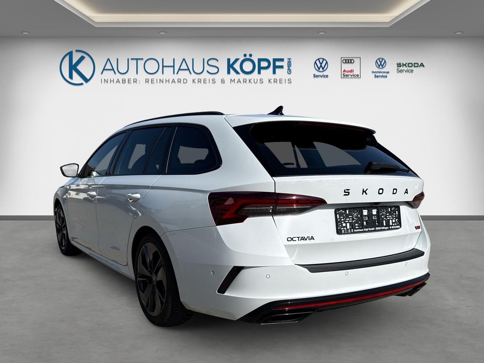 Skoda Octavia Combi 2.0 TSI RS Matrix Canton Head-Up