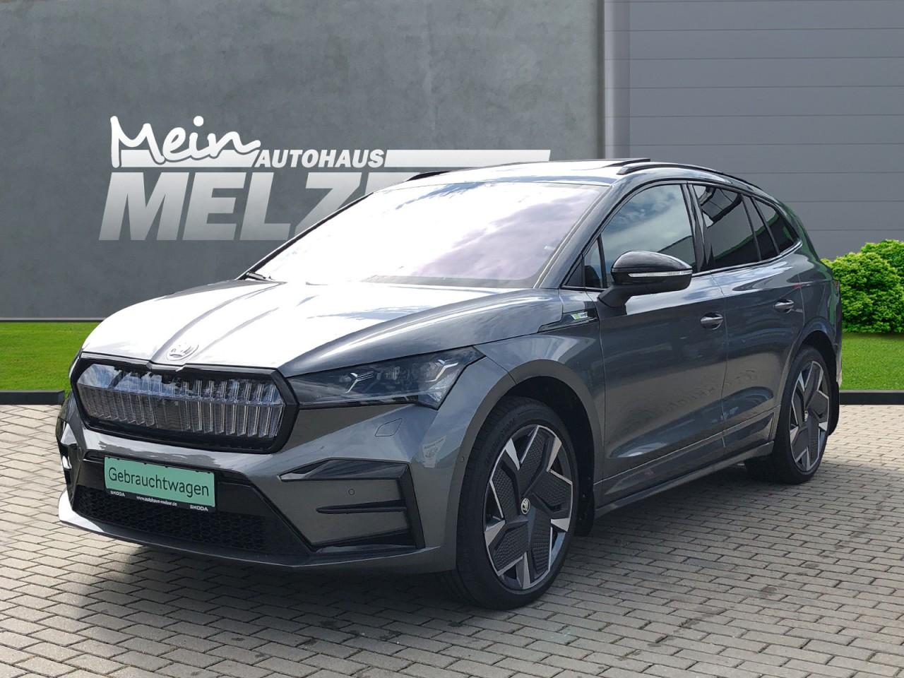 Skoda Enyaq iV85x RS AHK+NAVI+CRYSTALFACE+PANO+HuD+DCC
