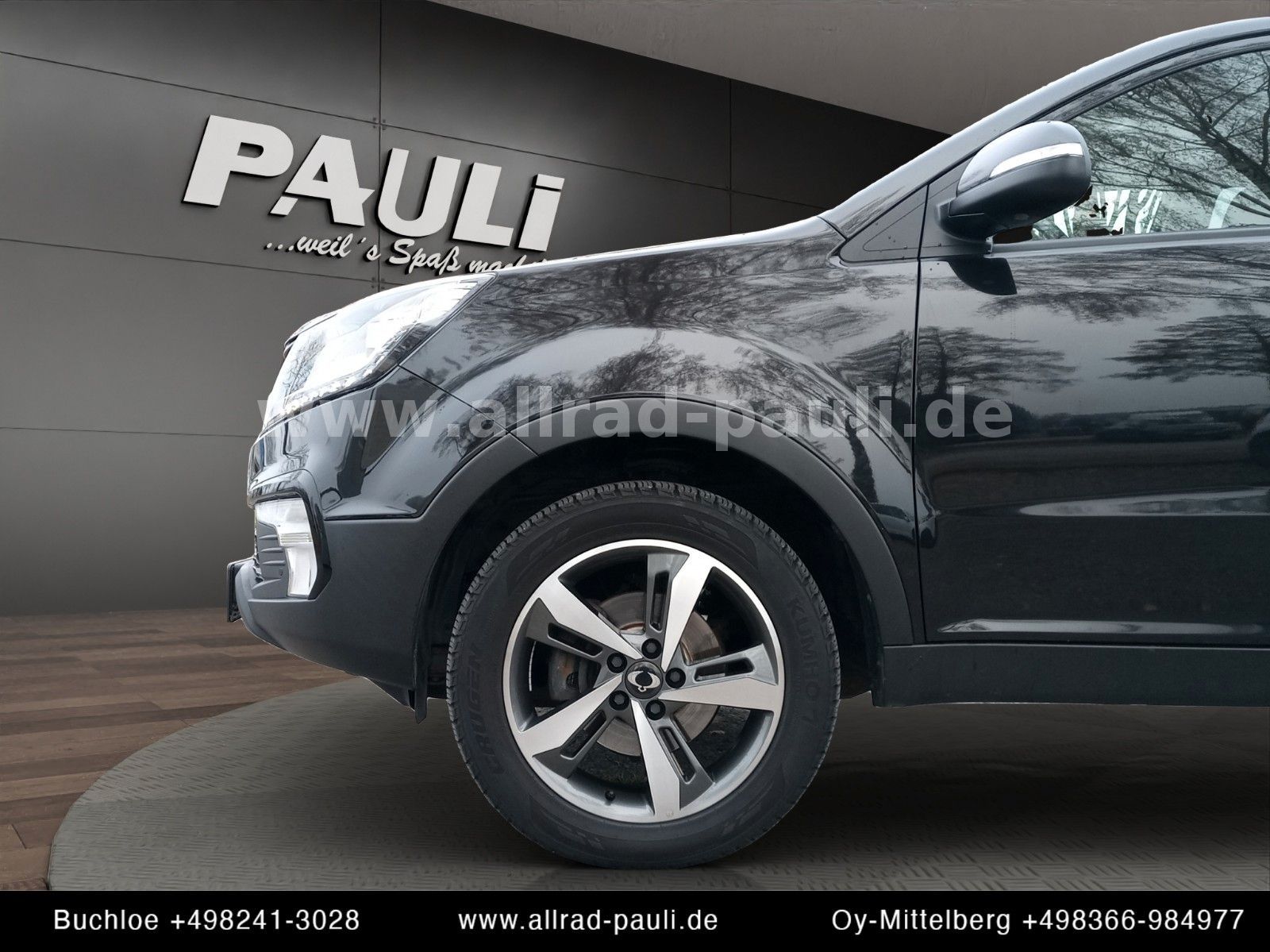 Ssangyong Korando 2.0 e-XGi Quartz | 8-fach, Träger