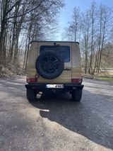 Mercedes-Benz G 500, Exkl., sand/schw., MB100, 1. Hand, Top - : Allradantrieb, Top 10