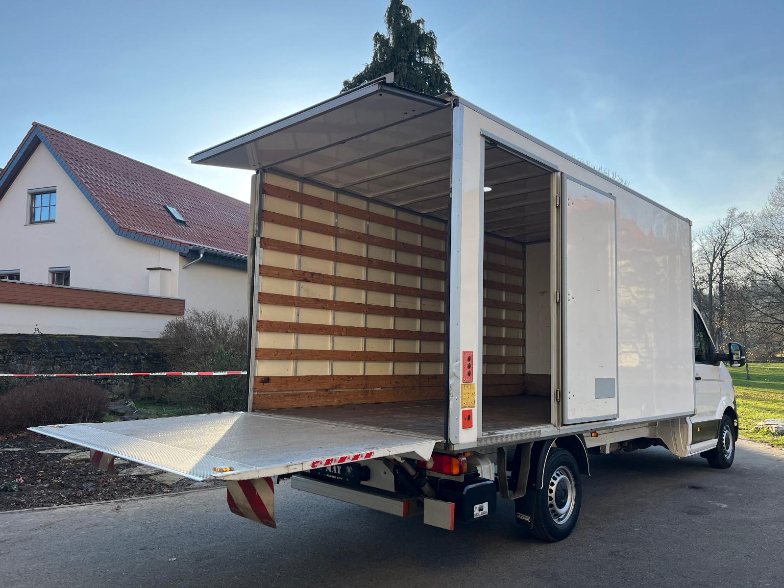Volkswagen CRAFTER KOFFER LBW+PORTALTÜR KAMERA KLIMA NAVI