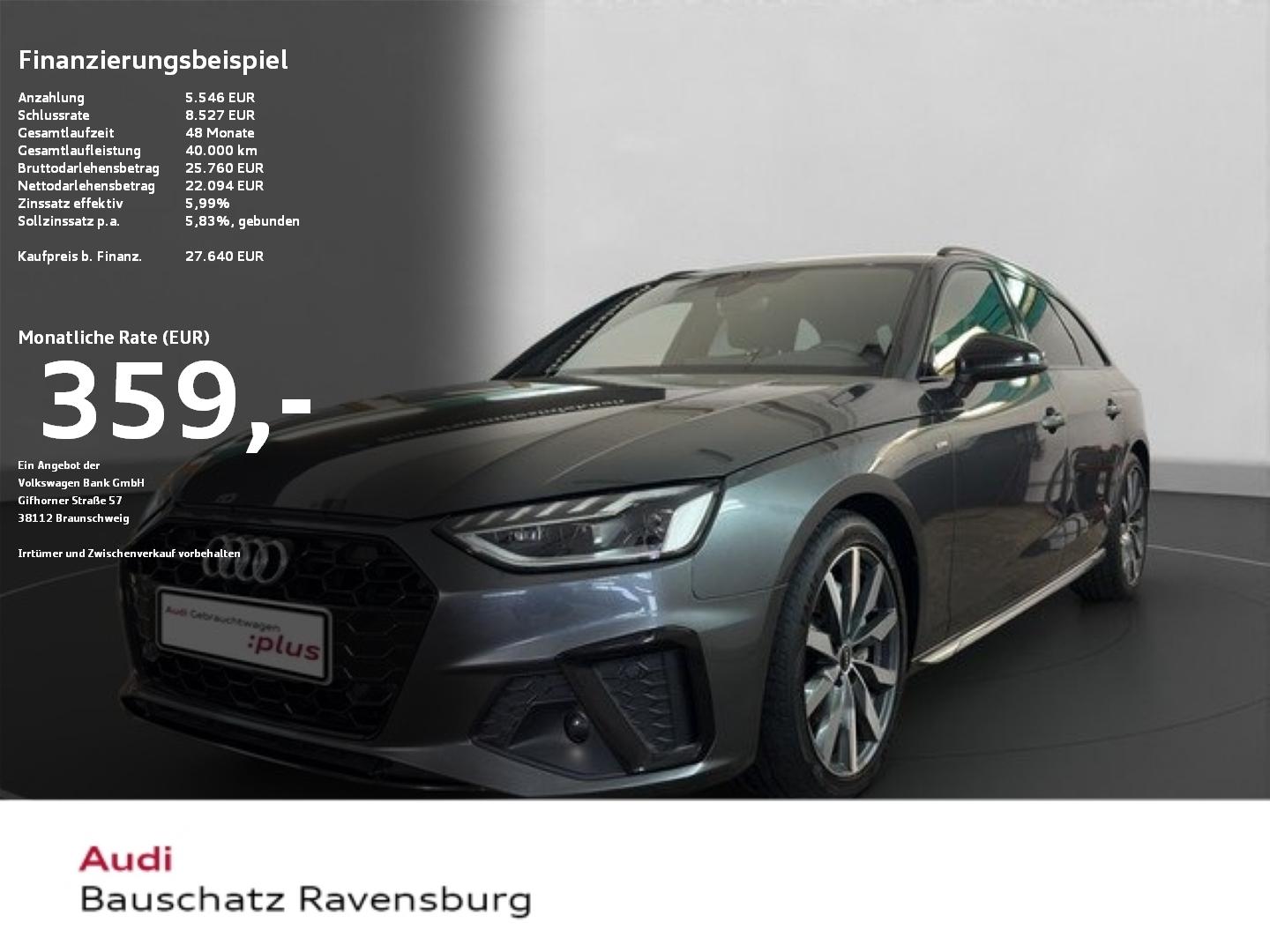 Audi A4 Avant 40 TDI quattro S line LED*SOUNDPDC*ACC