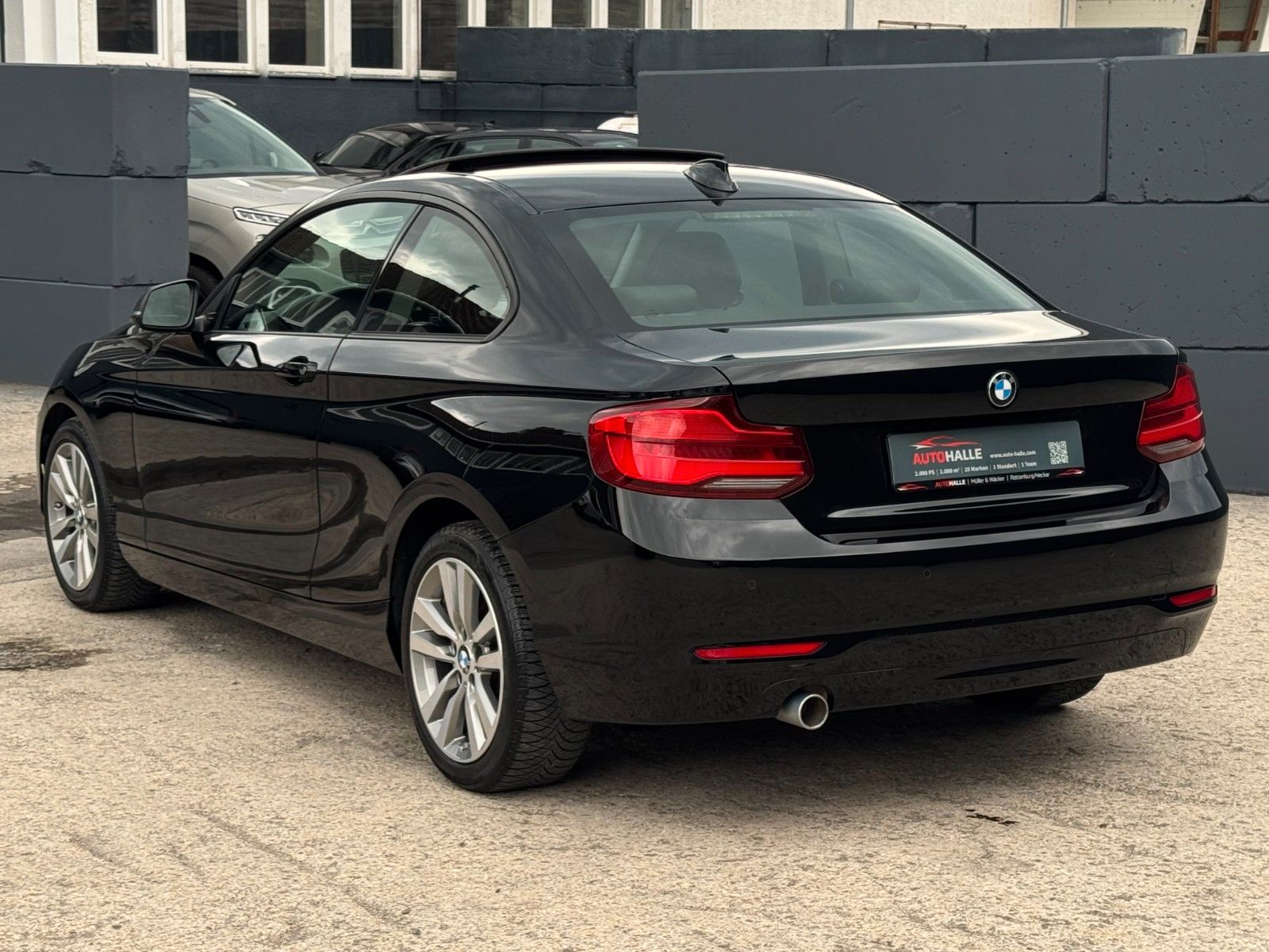 Fahrzeugabbildung BMW 218i Coupe Advantage Autom. Leder BL PDC LED SHZ