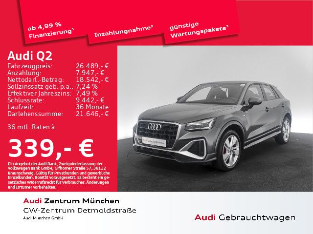 Audi Q2 35 TFSI S line Pano/Matrix/Virtual