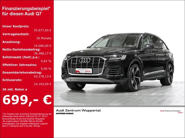 Audi Q7 55TFSI HEAD-UP LUFTFAHRWERK STANDHEIZUNG AHK 