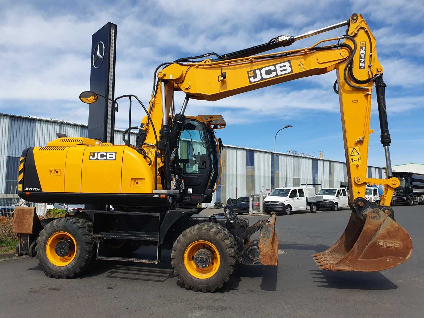 Fahrzeugabbildung JCB JS 175 W / 2024 / nur 622h! / 1x Tieflöffel