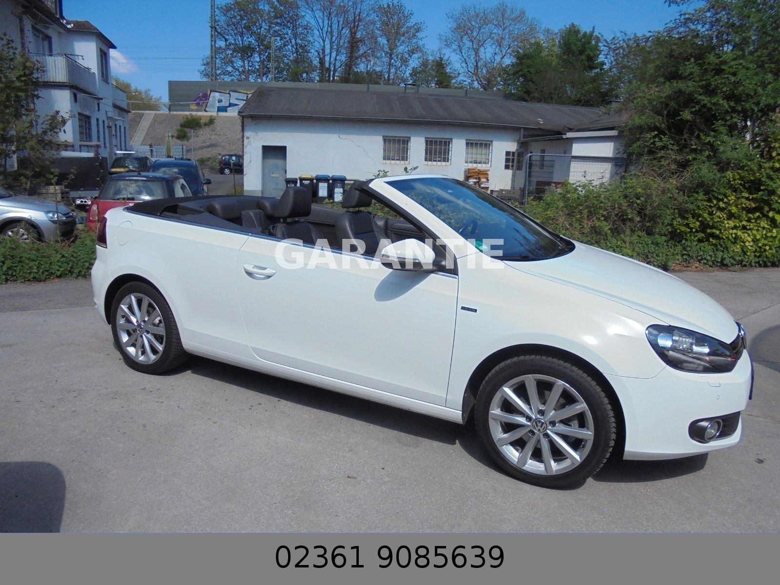 Fahrzeugabbildung Volkswagen Golf VI Cabriolet Lounge Klima/Leder/Shz/Navi/
