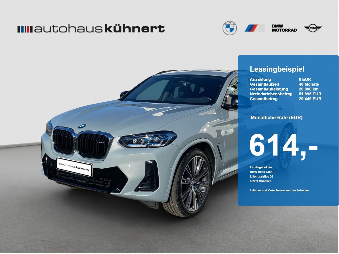 BMW X4 M40 2025
