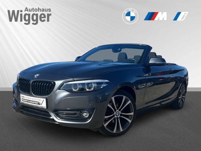 BMW 218 i Cabrio Aut. Sport Line/Navi/HarmanKardon