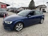 Audi A3 2.0TDI Sportback S-Tronic Xenon Navi LED - mit Diesel-Antrieb: Blau, Limousine