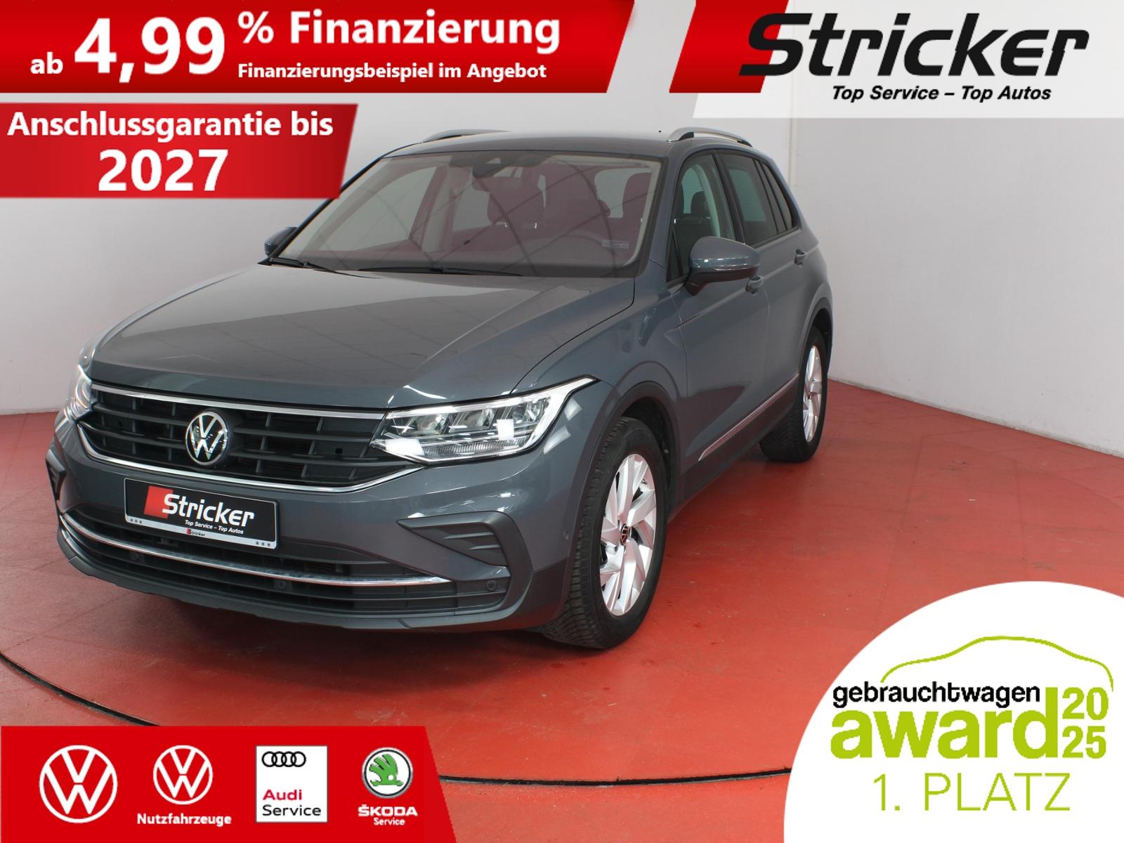 Volkswagen Tiguan Active 1.5TSI DSG296,-ohne Anzahlung  Kam