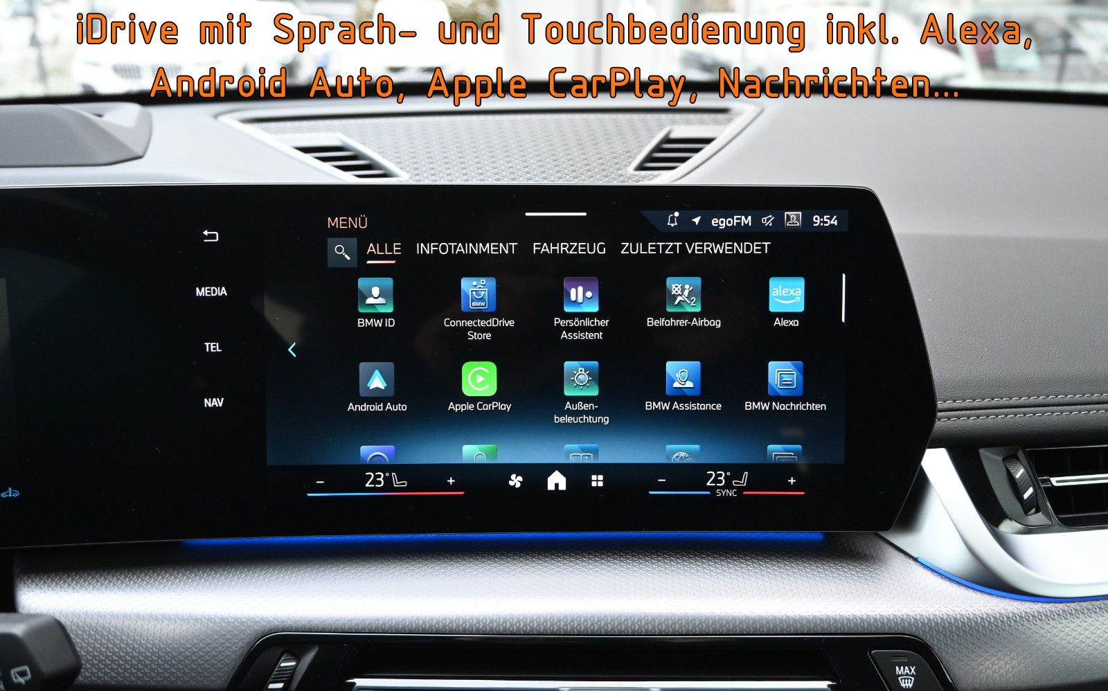 Fahrzeugabbildung BMW X1 xDrive23i M-Sport °ACC°AHK°360°MEMO°HARMAN°
