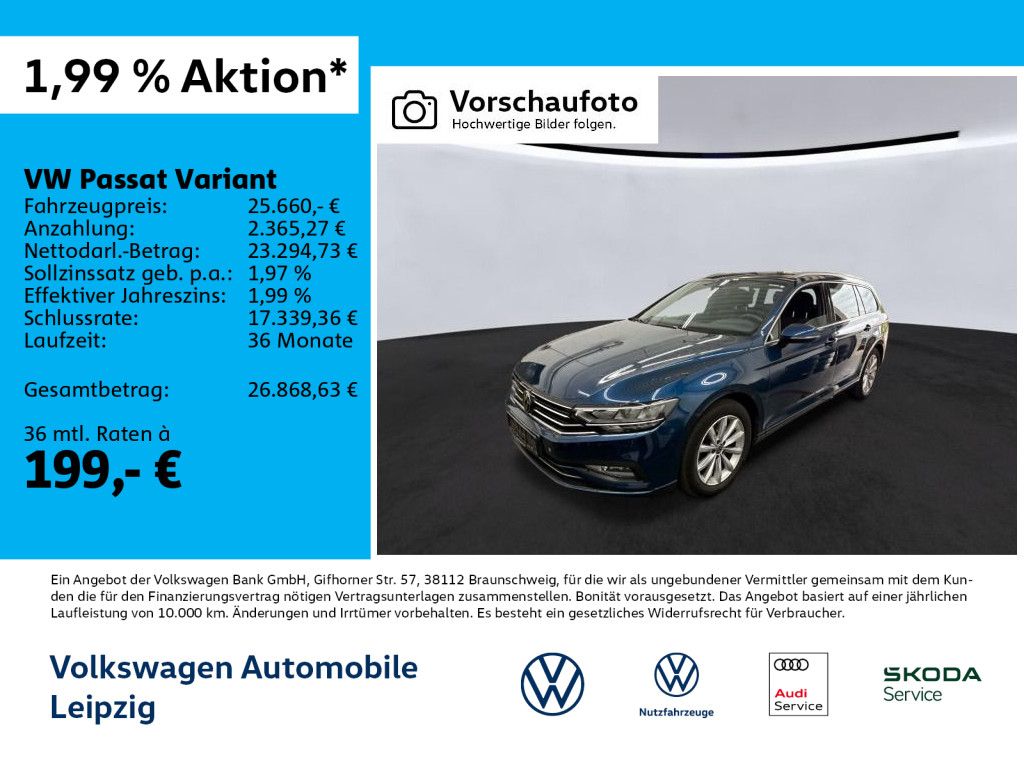 VW Passat Variant TDI Business*AHK*Standh.*Pano*ACC