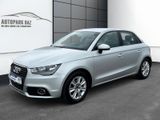 Audi A1 Sportback AUTOMATIK *1.VB*KLIM*AHK*8-FACH.ALU - Audi A1: Silber
