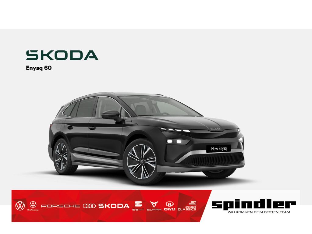 Skoda Enyaq 60 63 kWh Batterie Elektromotor