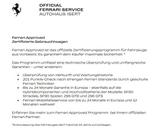 Ferrari 812 Superfast 1. Hand * Kamera * Lift-System * - Ferrari aus 2019