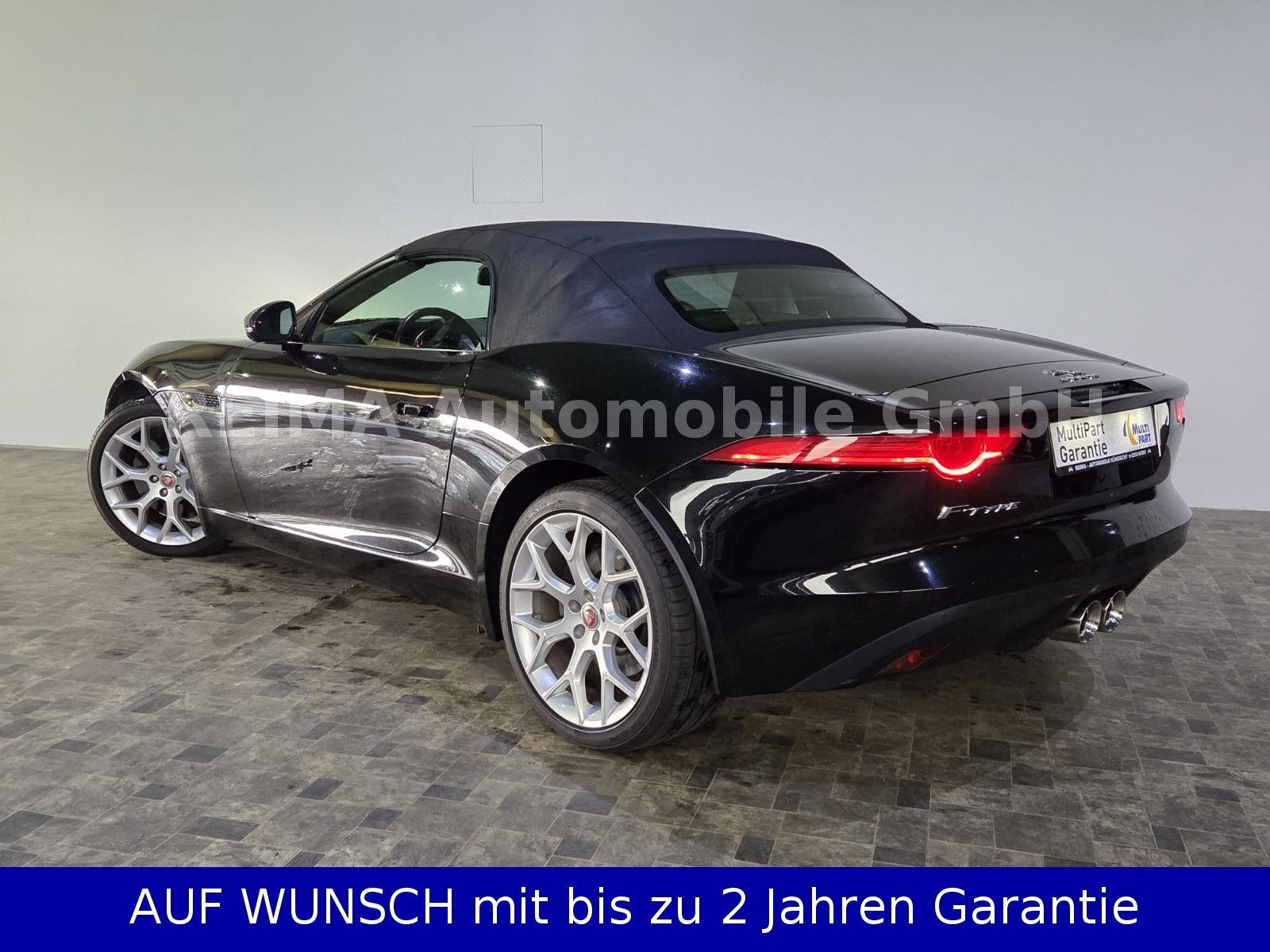 Fahrzeugabbildung Jaguar F-Type 3,0i V6 Cabrio, Klappenauspuff, Meridian