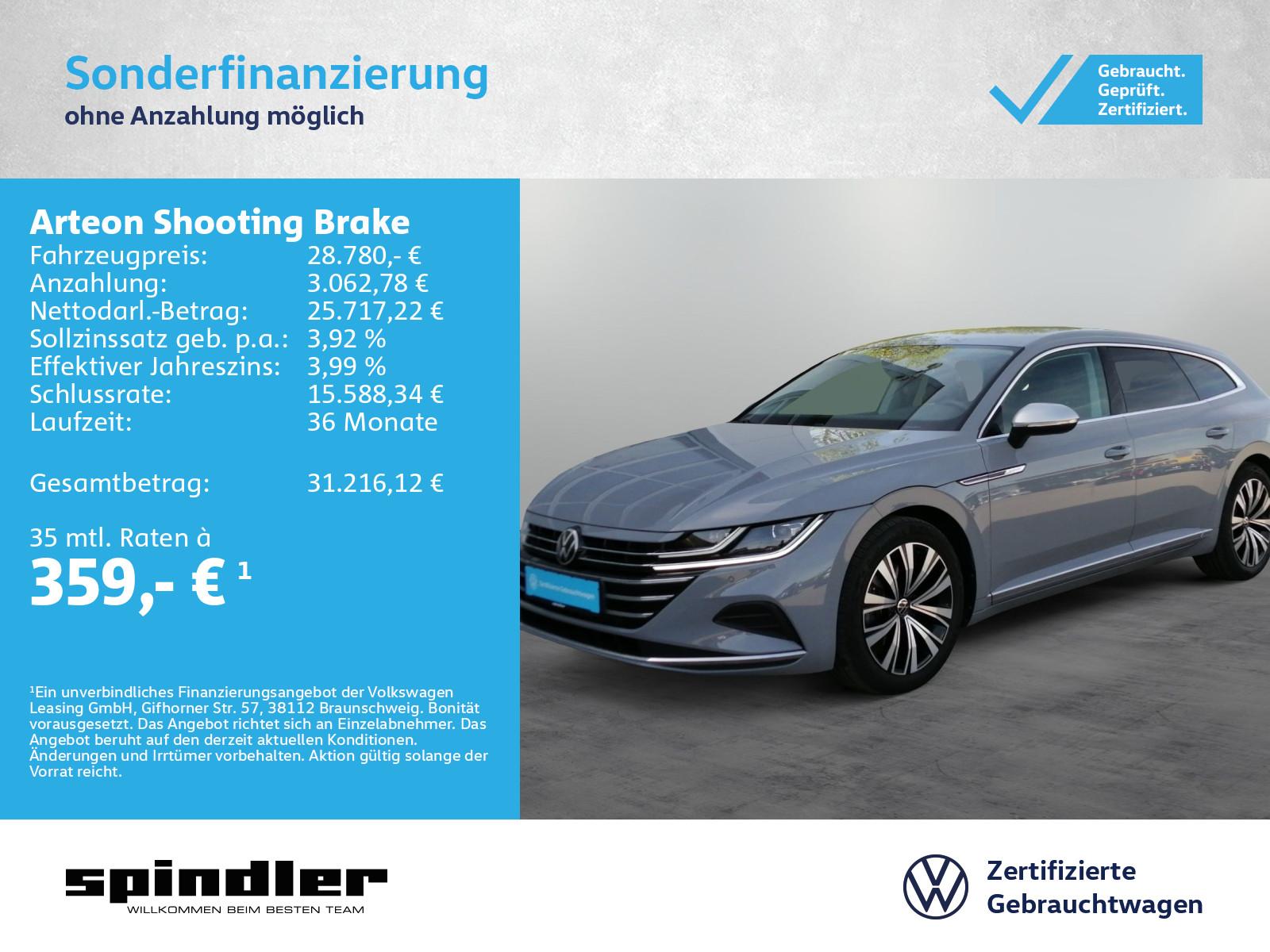 Volkswagen Arteon Shooting Brake Elegance 2.0 TSI DSG / AHK