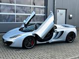 McLaren MP4-12C 3.8 V8 Spider Ice Silver Service McL NEU - McLaren MP4-12C Gebrauchtwagen