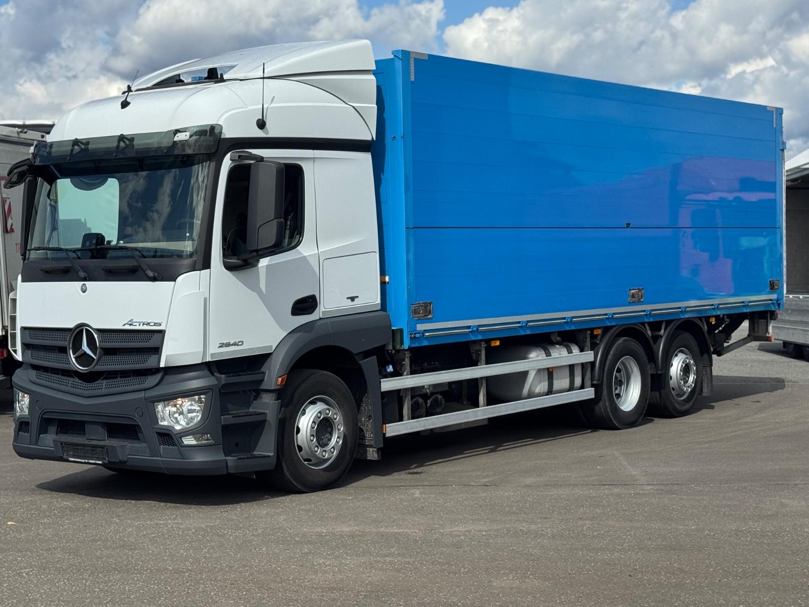 Mercedes-Benz ACTROS 2540 L / E6 / LBW / LENKACHSE / 19 PAL