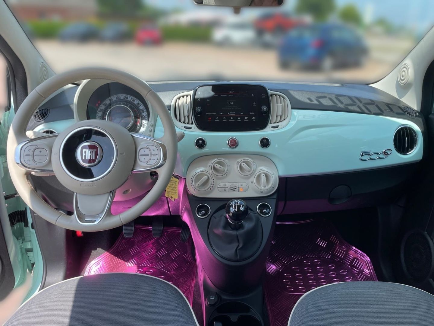 Fahrzeugabbildung Fiat 500 1.2 Lounge S&S Cabrio Klima Tempomat Parksen