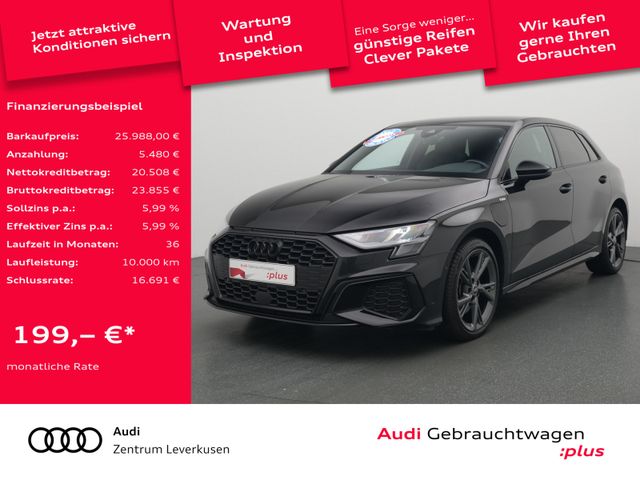 Audi A3 Sportback 40 e S line S TRON SHZ LED NAVI PDC