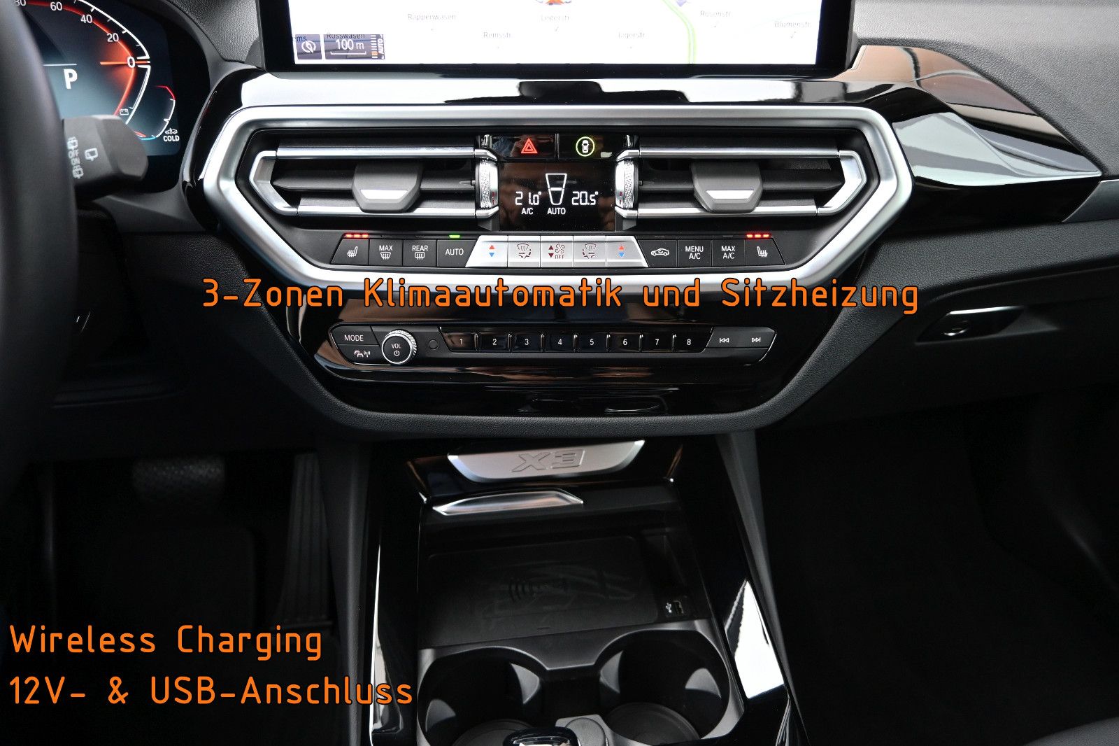 Fahrzeugabbildung BMW X3 xDr.30d °ACC°AHK°ADAP.LED°LEDER°STANDHEIZUNG°