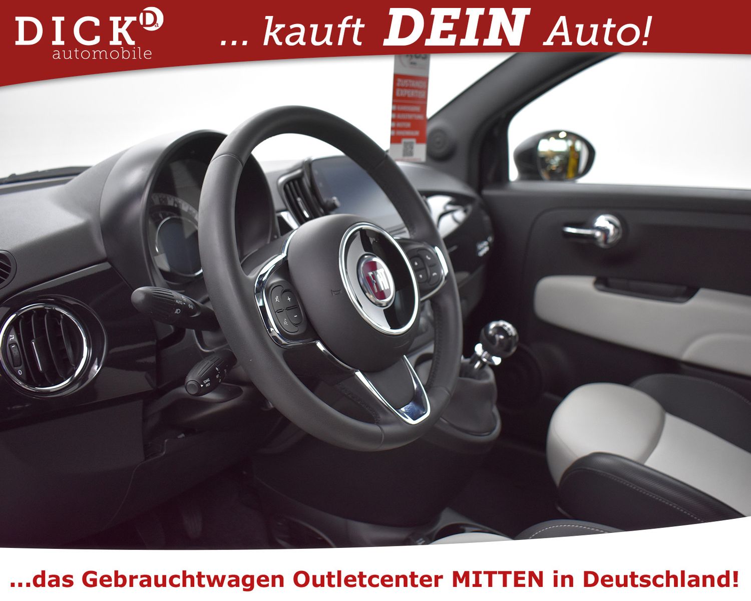 FIAT 500 Dolcevita LEDER+NAVI+DAB+PDC+PANO+APPLE+MFL - Image 10