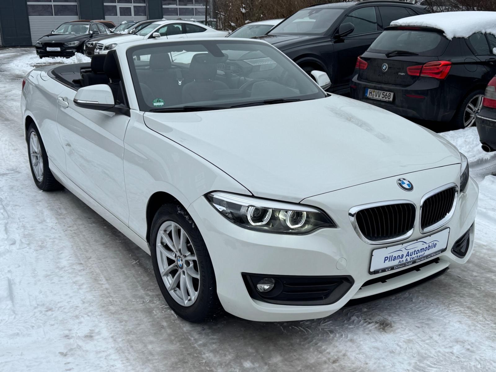 BMW 218 2 Cabrio 218,TÜV-NEU,Aus2.Hand,Erst71tkm
