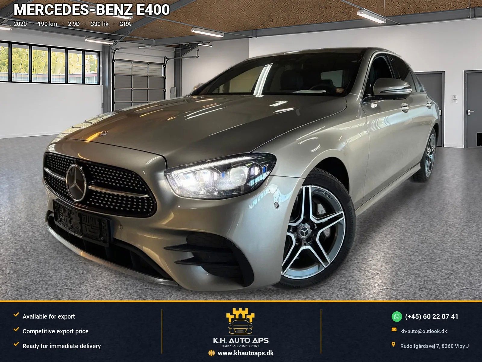 2020 Mercedes Benz E 400