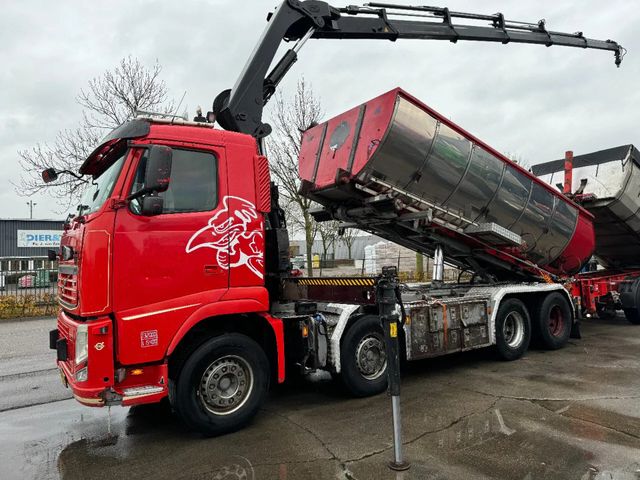 Volvo FH 500 8X4 EURO 5 + HIAB 232 2018 + REMOTE CONTR