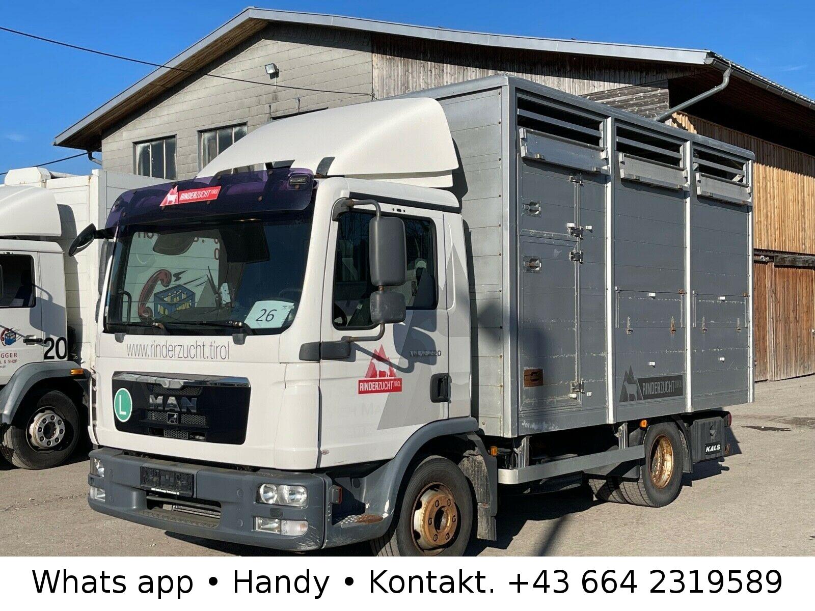 MAN TGL 12.220 4x2  Viehtransport Bj 10