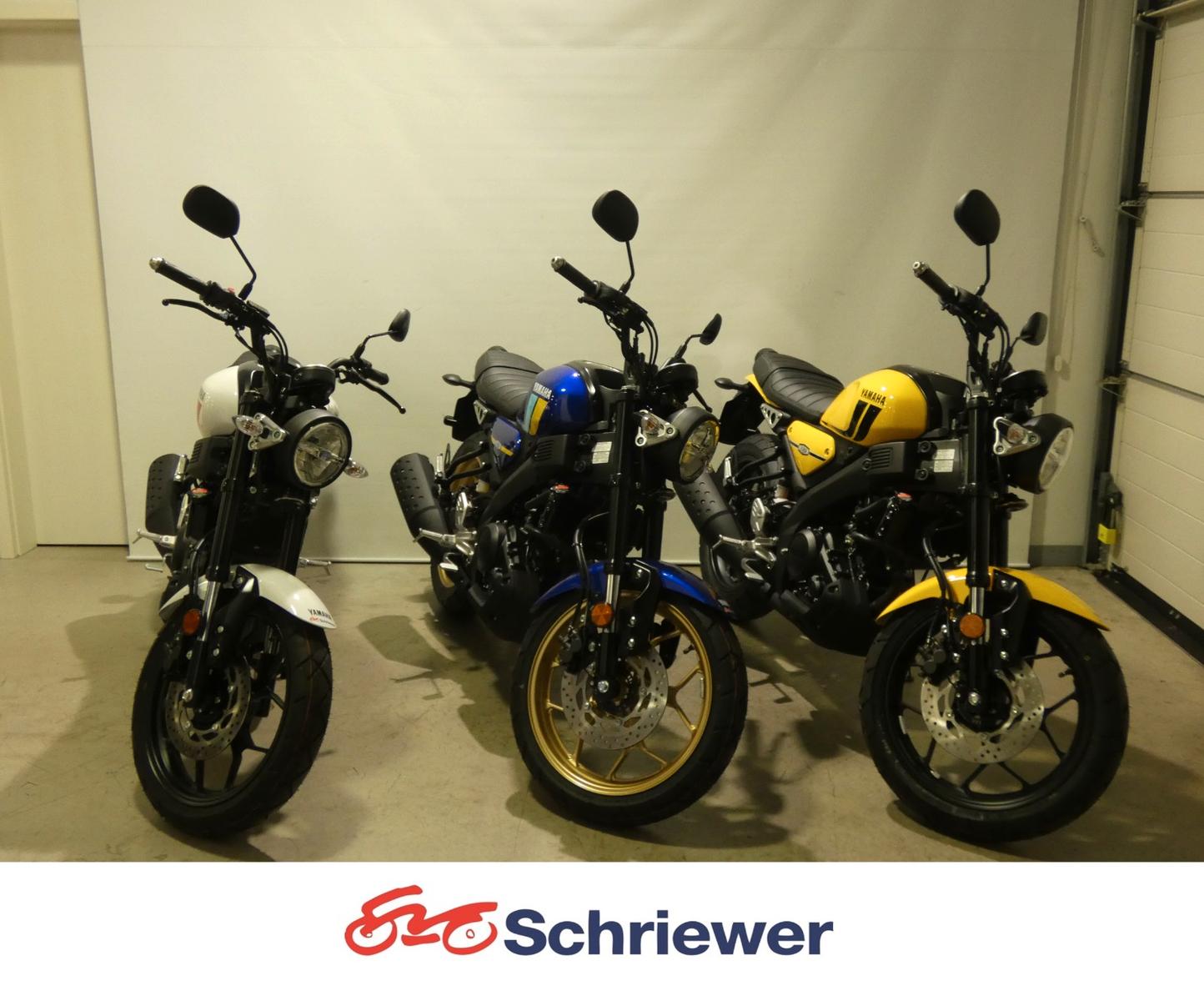 Yamaha XSR 125 Modell 25 blau