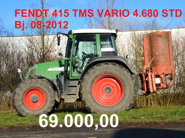 Fendt FENDT 415 TMS VARIO 4.680 Betr./Std. Bj. 08-2012