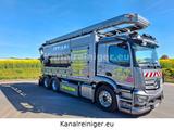 Mercedes-Benz Actros 2546 L 6x2 BL Krüger Sauger SSP12-2 GAK - Mercedes-Benz 6x6 G