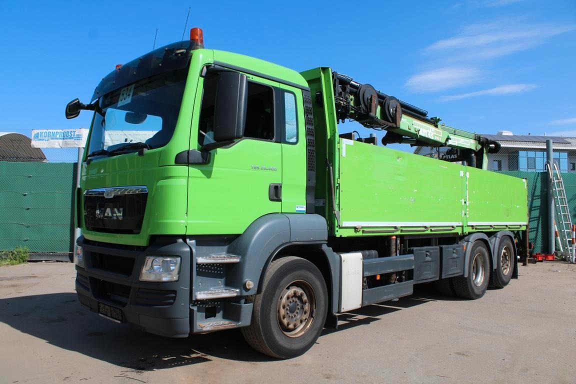 MAN 26.400 6x2 KRAN ATLAS 210.2V Nr.: 534