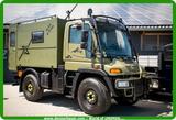 Mercedes-Benz Unimog mit Wohnkoffer zum Wechseln - Unimog