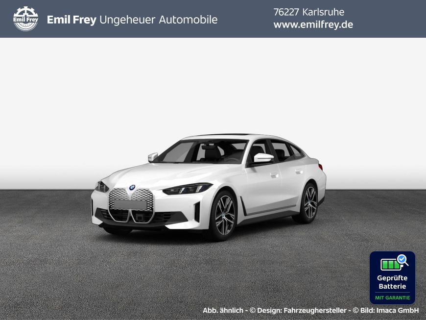 i4 eDrive40 Gran Coupe 250 kW, 5-türig (Strom)