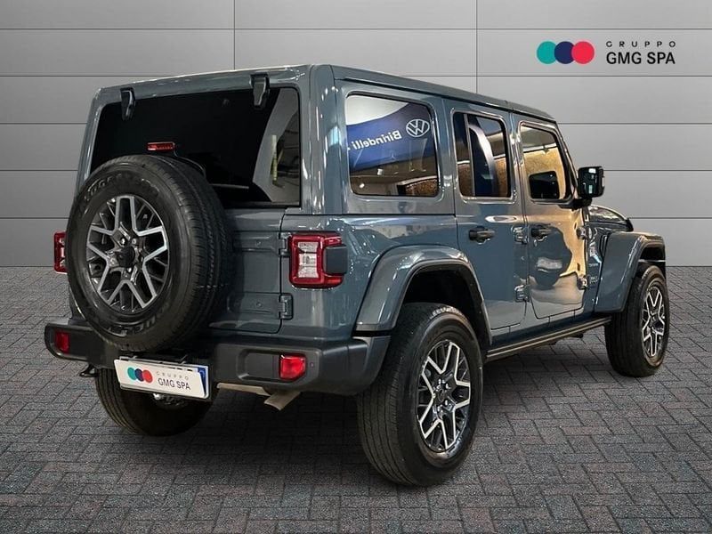 Jeep Wrangler Unlimited 2.0 turbo Sahara auto imagem 3
