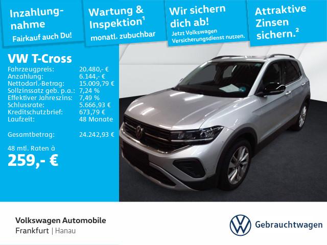 Volkswagen T-Cross 1.0 TSI Goal Navi DAB+ LED FrontAssist