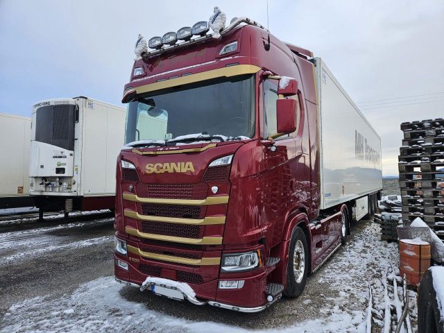 Scania S 500 A4x2LB Full pneu, Leather