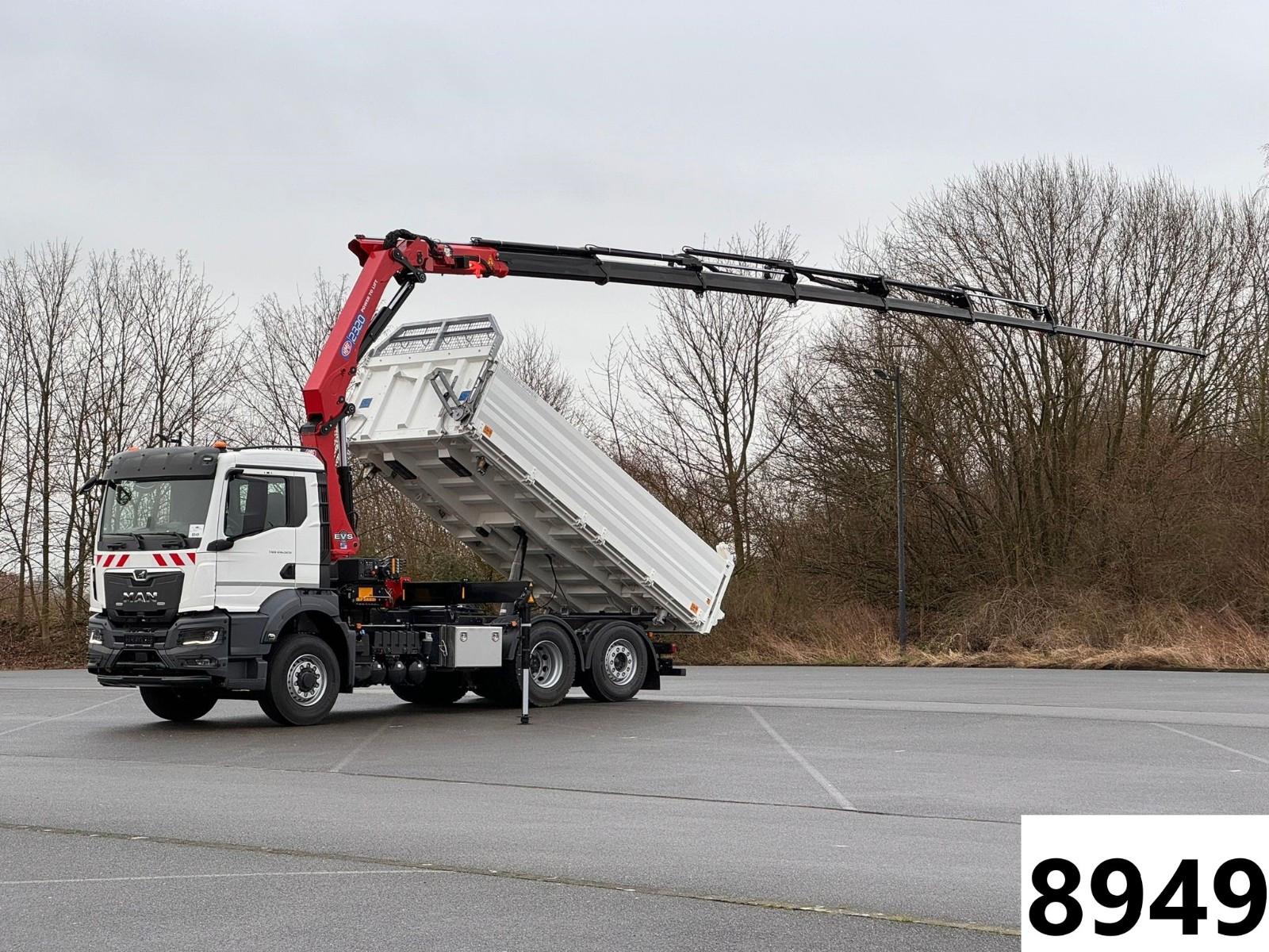 MAN TGS 26.520 6x4H-4 BL Meiler + HMF 2320 Lenk/Lift