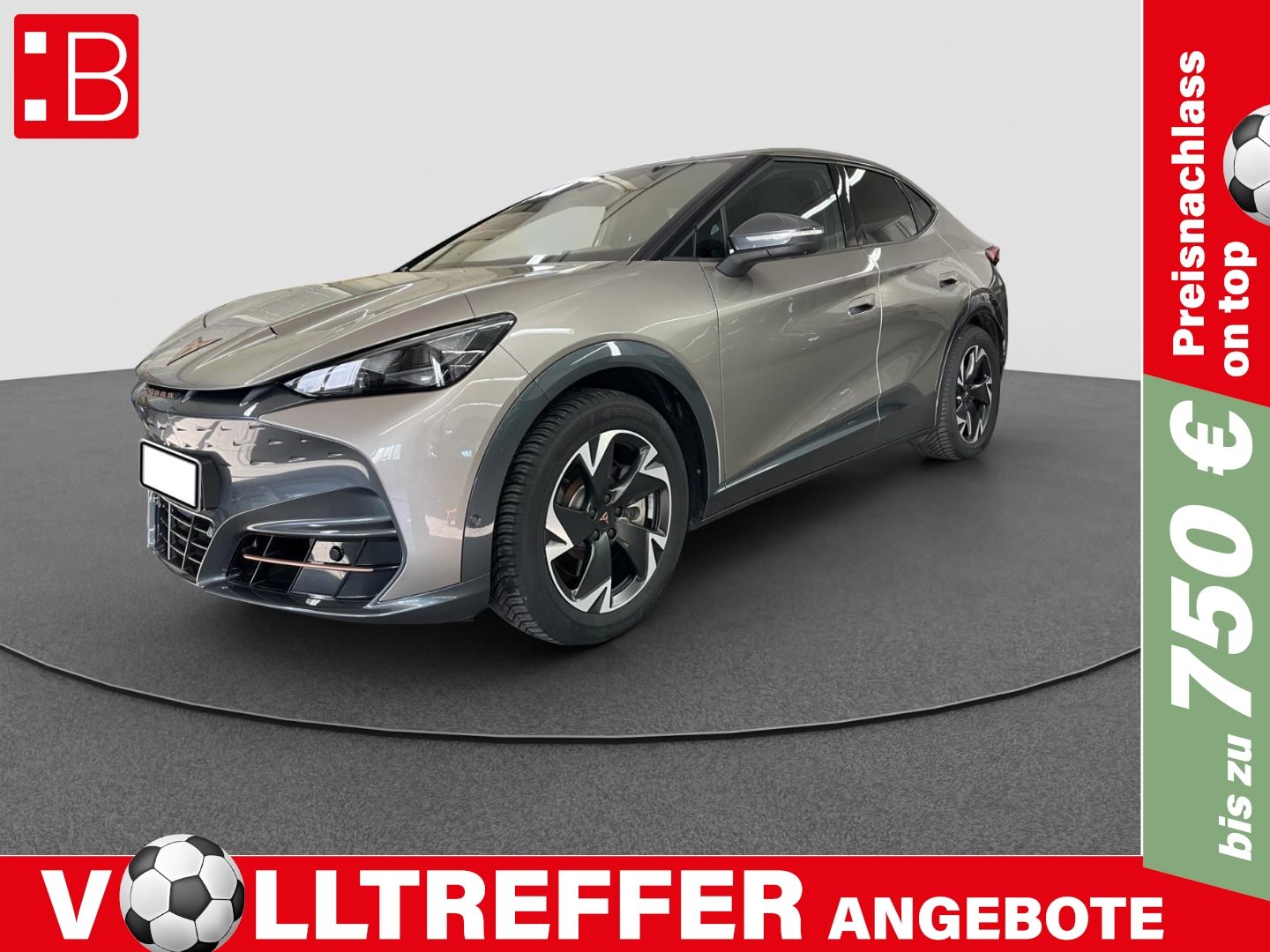 CUPRA Tavascan AB395EUR Endurance ALCANTARA NAVI REAR 