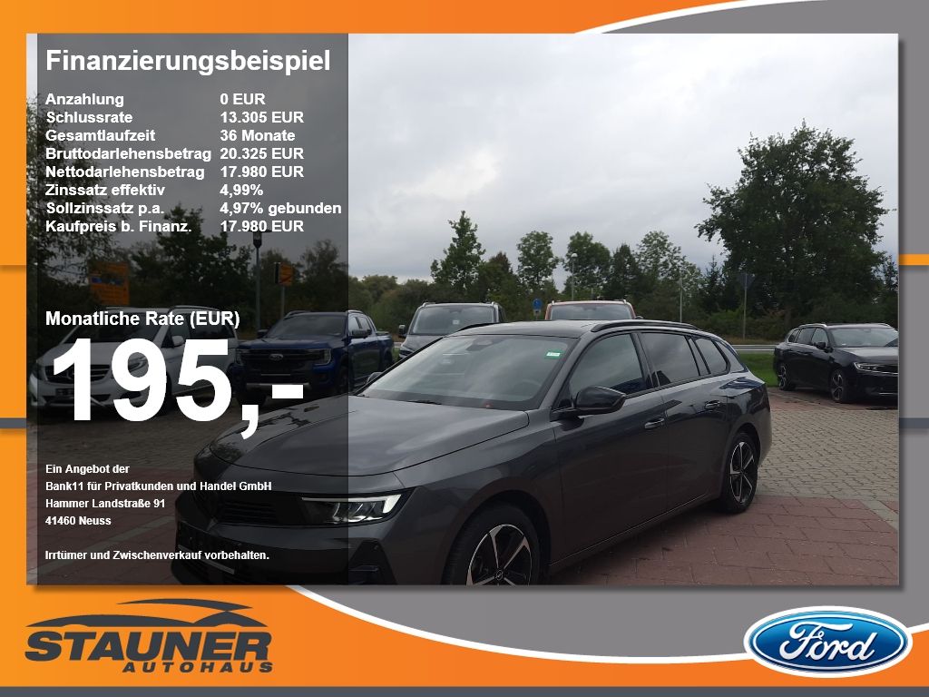 Opel Astra L ST 1.2 Turbo GS Schiebedach 360° Kamera