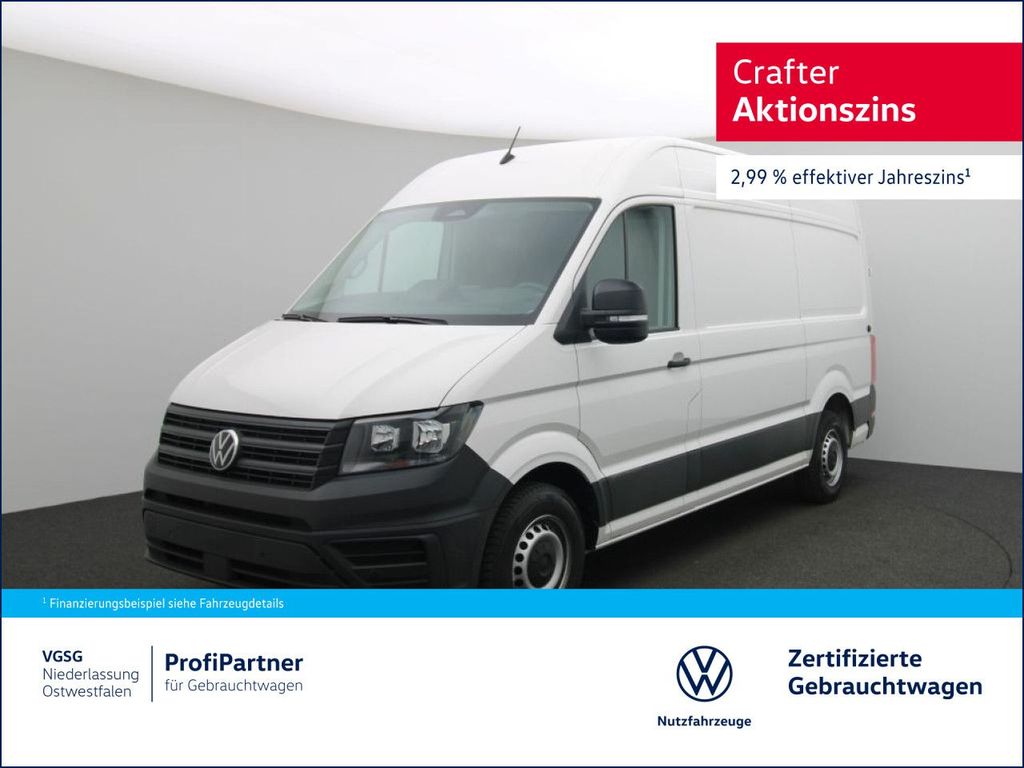 Volkswagen Crafter Kasten Mittel Neues Modell RearView