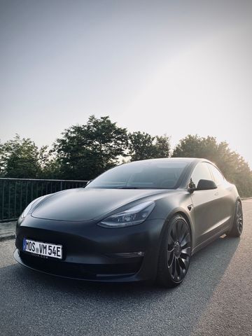 TESLA  Performance | Matt | Carbon | 2x Radsatz