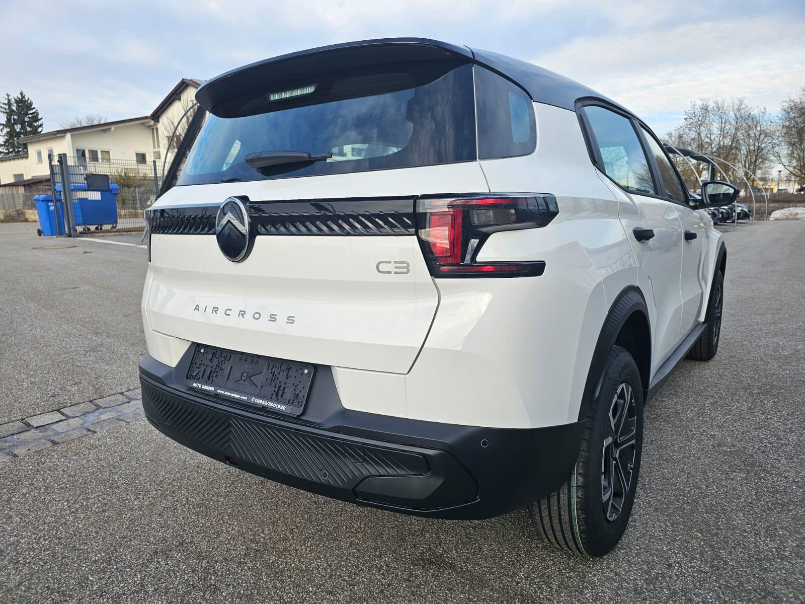 Citroën C3 Aircross Turbo 100 YOU PDC*DACH SCHWARZ*KLIMA